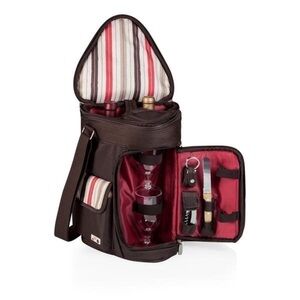 PICNIC Time Wine And Cheese Tote W/ Accessories NWT